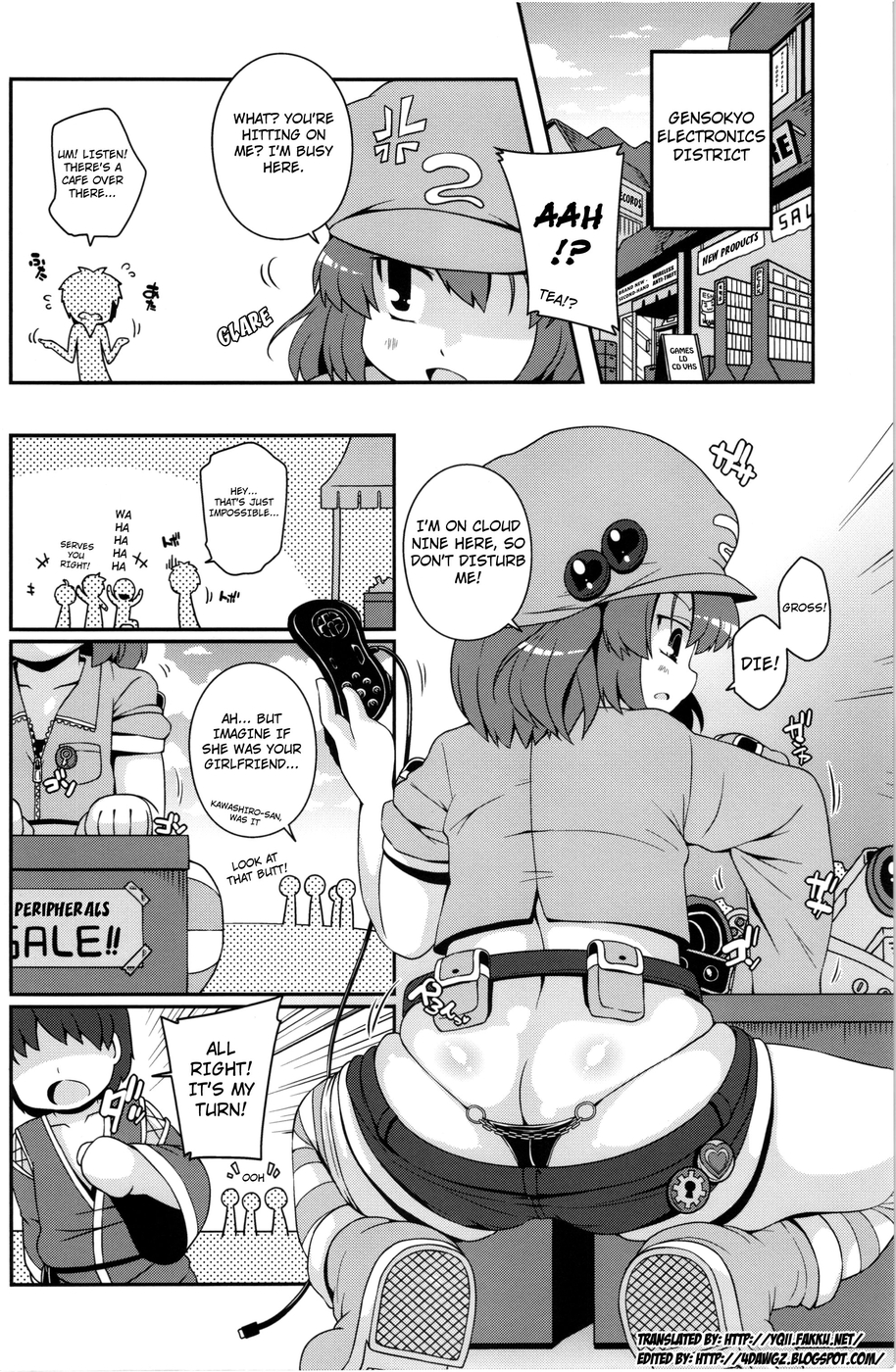 Hentai Manga Comic-Licentious Kawashiro Nitori-san-Read-3